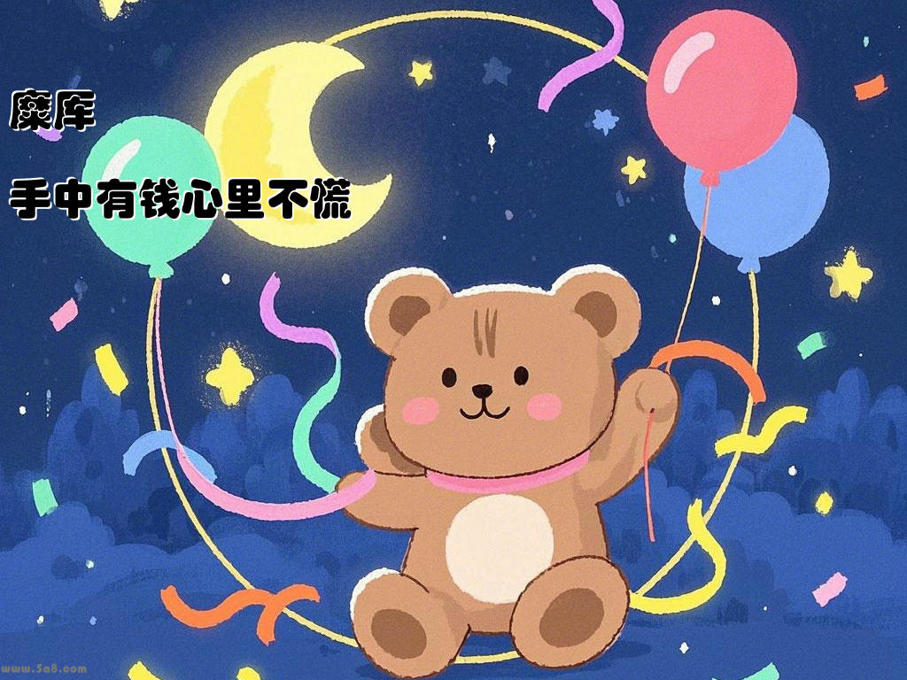 糜厍腘手中有钱心里不慌